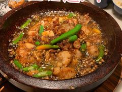 酱爆石锅蛙-绿茶餐厅(华发商都店)
