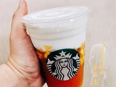 百香果桃桃茶云乌龙饮品-星巴克(丽水青田临江东路店)