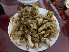 炸蘑菇-北京龙庆四季香农家饭庄·灶台鱼·碳烤虹鳟鱼(龙庆峡店)