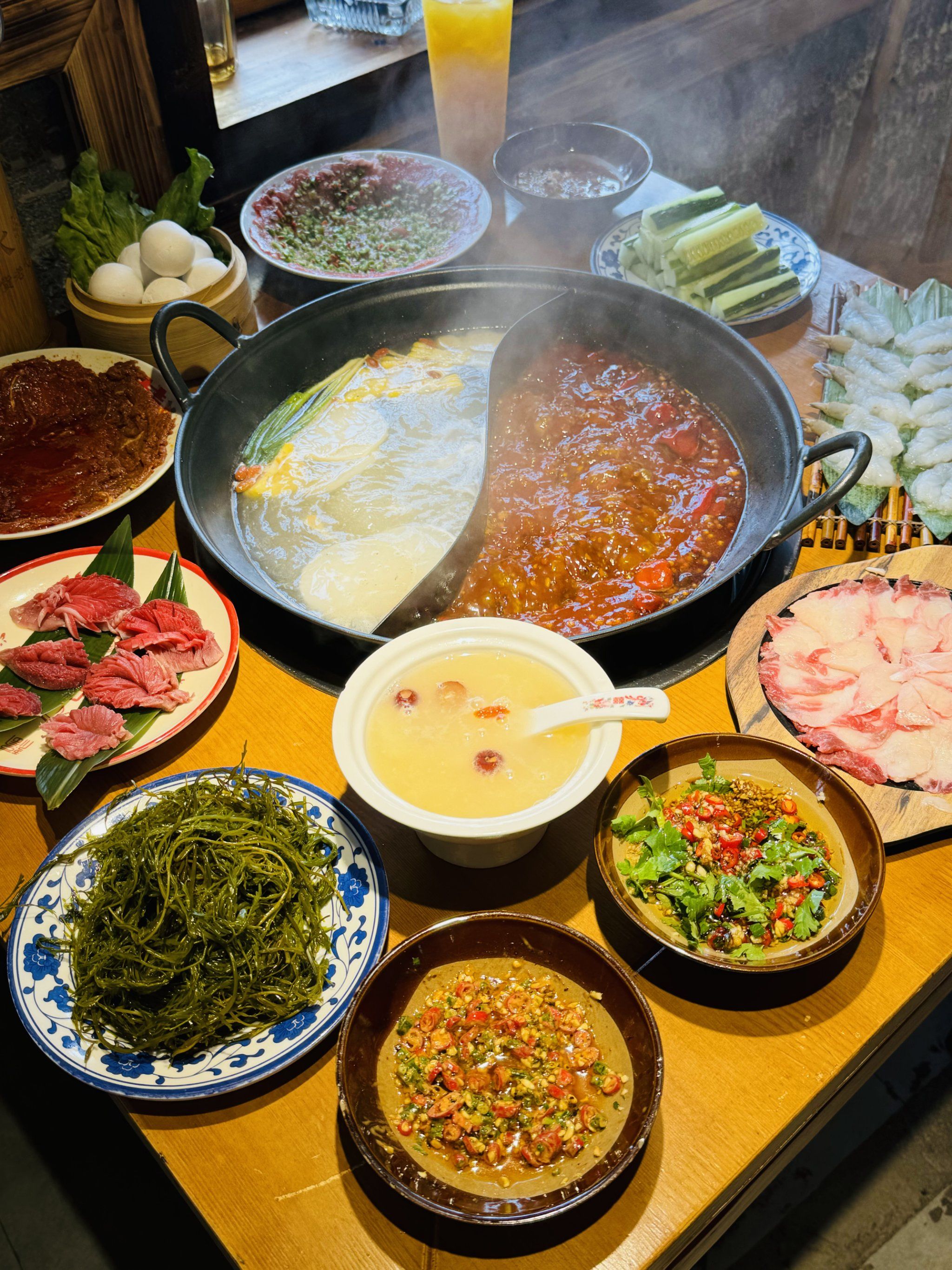 我愿称之为"常德小院火锅天花板"