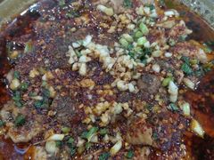 水煮肉片-雨田饭店