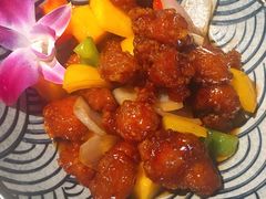 甜酸盐酥鸡-上楼私房菜(院士路店)
