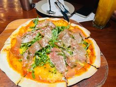 金牌火腿蘑菇披萨-LaMona 拉莫纳(奥体店)