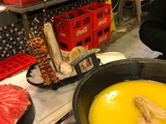 -鲜入围煮花胶鸡海鲜火锅