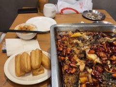 招牌怪味烤鱼-吉庆莲年有鱼炭烤鱼(苏宁广场店)