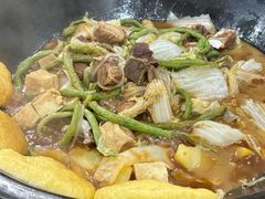 -粘豆包柴火铁锅炖