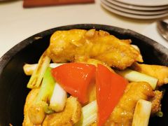 石锅姜葱老虎斑-利苑酒家(华熙国际店)