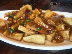 浇汁茄条-临家闽南菜(大唐店)