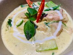 中部绿咖喱鸡肉-帕蓝·暹罗料理(曲阳店)