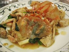 姜葱炒花蟹-上海安亭别墅花园酒店