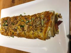铁板鸡蛋豆皮-腰子哥烤串(石佛营炫特店)