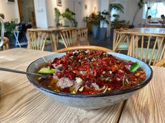 冒菜味的水煮牛肉-禾气食店