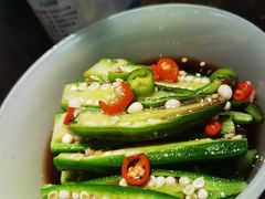 凉拌秋葵-很久以前羊肉串(中山公园店)