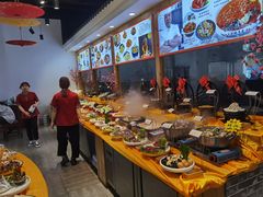 自助取餐区-良师门滨海人家·海鲜·家常菜(滨海城店)