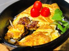 铁板墨西哥辣肉酱蛋卷-港丽餐厅(高德置地店)