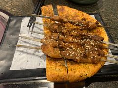 烤羊肉串-马一洒开锅羊肉清真餐厅(京汉店)