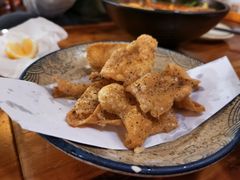 炸鸡皮-百步拉面