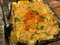 碳烤蒜香茄子-小院烤肉(公园南路店)