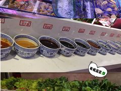 自助调料区-捞围鲜·港式打边炉(海阳路店)