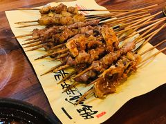 烤羊肉串-老姑砂锅·烧烤天津菜(体北道店)