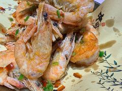 椒盐开背虾-忆外婆徐州菜·地锅鸡·生日宴(吴庄店)