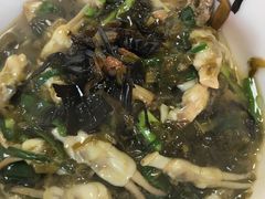 葱油韭黄蛏子拌面-明呈黄鱼面馆(斜土路店)