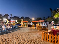 -亚龙湾希尔顿自助餐厅·海鲜·烧烤·沙滩BBQ·现场乐队