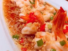 蒜蓉粉丝虾-绿茶餐厅(蓝色港湾店)