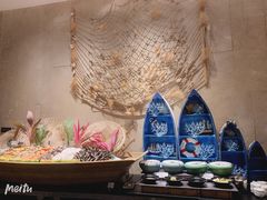 -海棠湾洲际-涛·海底餐厅·美人鱼·自助餐·海底隧道