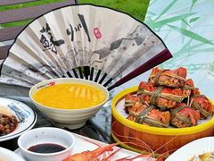-七的湖·晚芳亭·阳澄湖农家菜·大闸蟹(莲花岛店)