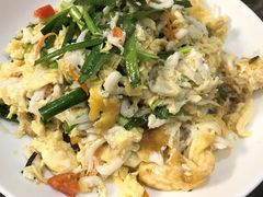面条鱼炒鸡蛋-锋味海鲜菜馆