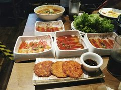 韩式泡菜饼-火炉火自助餐(悠唐购物中心店)