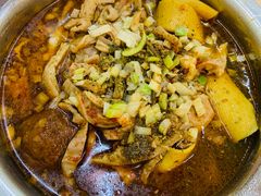 香辣牛杂拌面-鹍记特色牛杂面