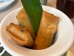 炸黄鱼春卷-苏小柳手作点心x茶叙小院(徐家汇分院)
