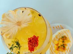 橙子百香苏打-风甜日暖·星座主题甜点(东二环泰禾店)