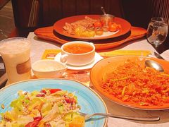 大虾蟹子泡菜炒饭-半秋山西餐厅(宜昌大洋店)