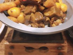 -东来菜馆•手抓海鲜家常菜•海鲜锅贴(鸽子窝店)
