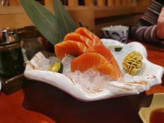 三文鱼刺身-有喜屋·烧鸟·居酒屋(三钢里店)