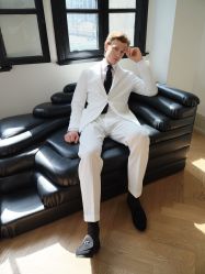 点击看大图 -怒马会 全麻衬西装高级定制