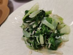 有机小白菜蒸虾皮-喜鼎海胆水饺(平安金融中心店)