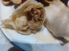 鲜贝丁水饺-悦海·家宴·冰花皮皮虾大锅贴(宝龙店)