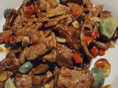 腊八蒜炒猪肝-宏状元现熬粥·京味菜(三里河店)