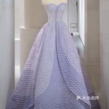 人鱼姬渐变礼服