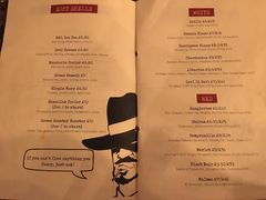 菜单-Burger & Lobster(Dean Street)