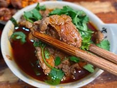 麻辣香菜牛肉-老瓦房冷锅串串(文殊院店)