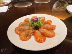 金沙蛋黄元宝虾-上海苏宁宝丽嘉酒店·嘉府壹号中餐厅
