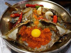 -草家酱蟹炭火烤肉店(珲春南路一店)