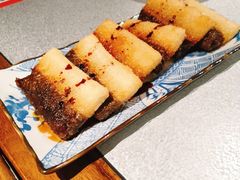 探鱼手工鸳鸯糍粑-探鱼·鲜青椒爽麻烤鱼(朝阳悠唐广场店)