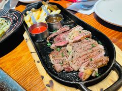 澳洲谷饲黑安格斯西冷牛排-澳骄 Aussie Kitchen·手工披萨·西餐(国大店)