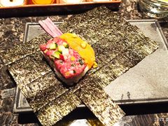 海胆生牛肉手卷-老乾杯和牛烧肉(王府中环店)